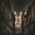 Piazza di Spagna a Roma: Stampa d'Arredo Fotografica Fine Art