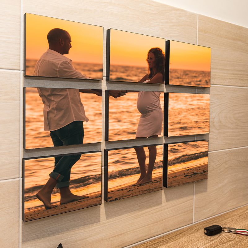 Foto Pannello - foto pannello appeso su muro con adesivo