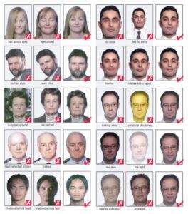 esempi di ritratti per fototessere